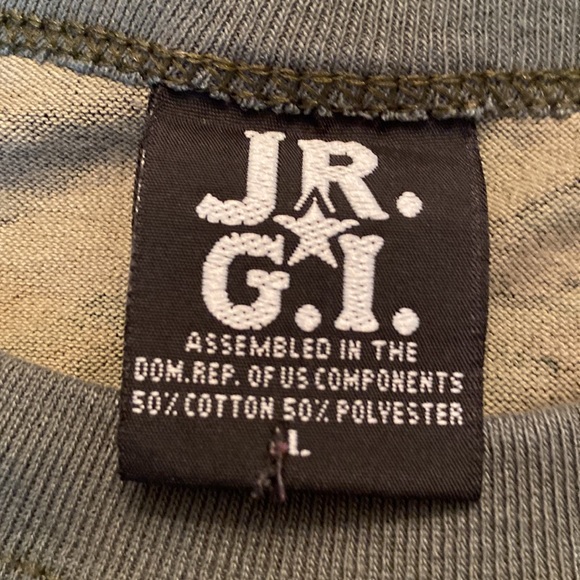 Camo Junior T-Shirt, Size Large - Picture 5 of 7